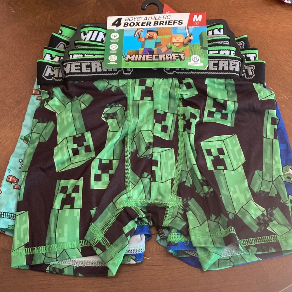 Boys' Minecraft Boxer Briefs Set